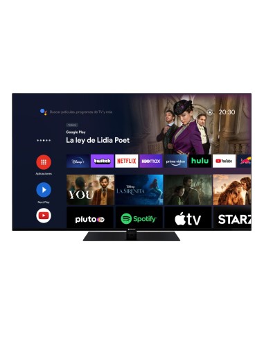Android TV 55" QLED 4K Negra