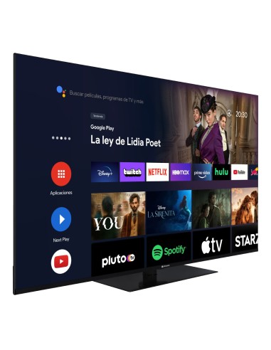 Android TV 55" QLED 4K Negra