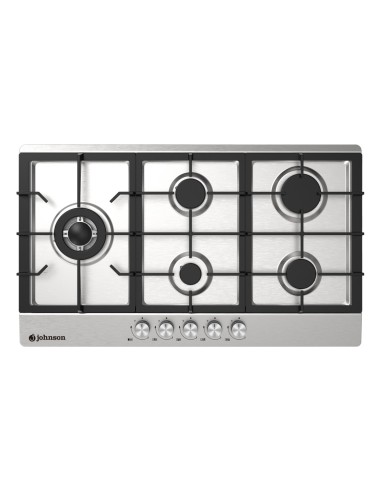 Encimera de gas 90 cm 5 fuegos