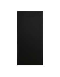 Tubo decorativo prolongador 51 cm Negro