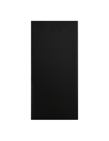 Tubo decorativo prolongador 51 cm Negro