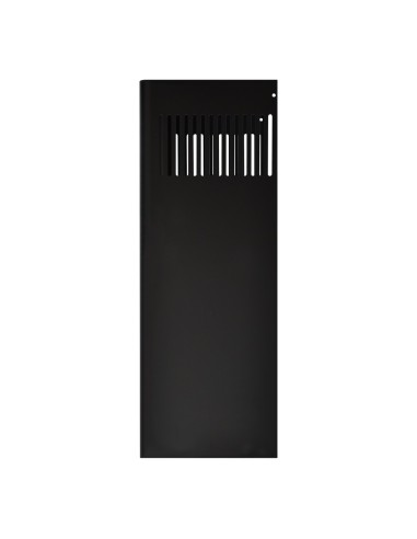 Tubo decorativo prolongador 51 cm Negro