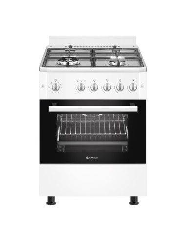 Cocina de gas butano 60 cm Blanca