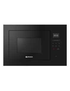 Microondas integrable con Grill 28 litros Cristal Negro