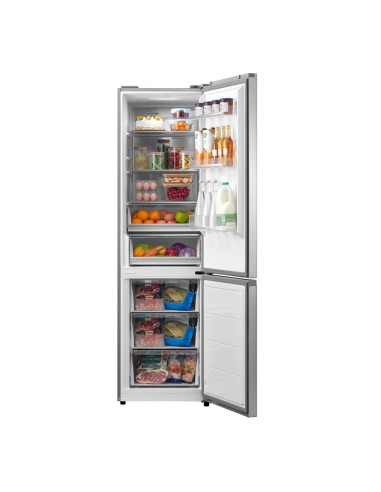 Frigorífico combi 185x60 cm E Inox