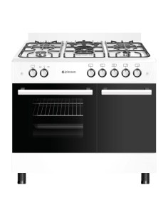Cocina de gas butano 90 cm Blanca