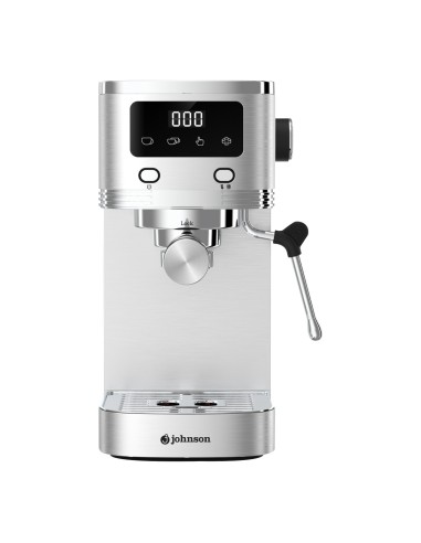 Cafetera semiautomática 1.350W y 20 bares inox