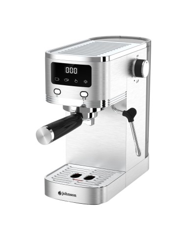 Cafetera semiautomática 1.350W y 20 bares inox