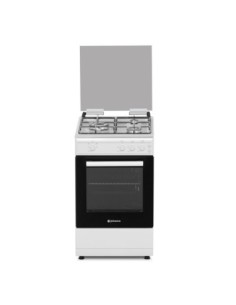 Cocina de gas butano 50 cm Blanca